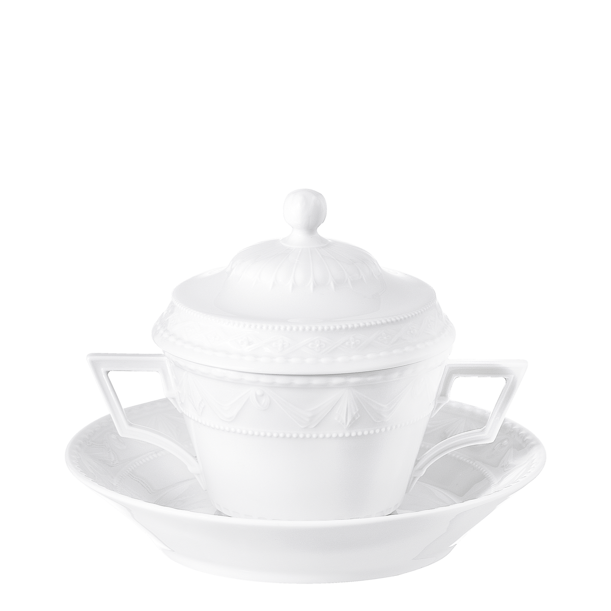 KURLAND Taza de sopa con tapa
