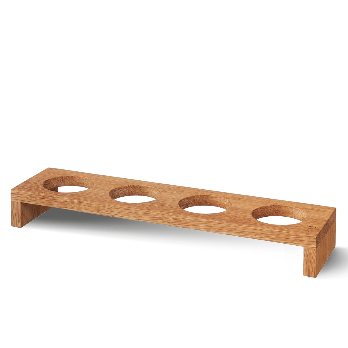 Estantería de madera LAB de 4 estantes, roble BULB