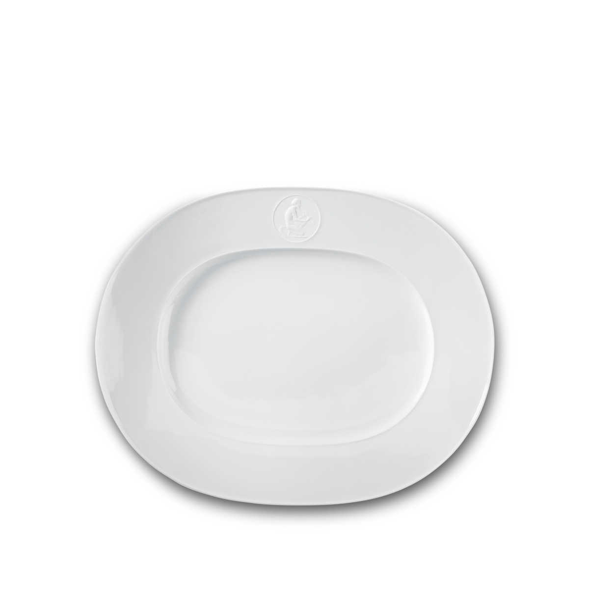 ARKADIA Assiette ovale, petite, Marsyas