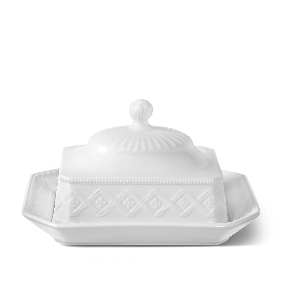 Couvercle pour beurrier BLANC NOUVEAU
