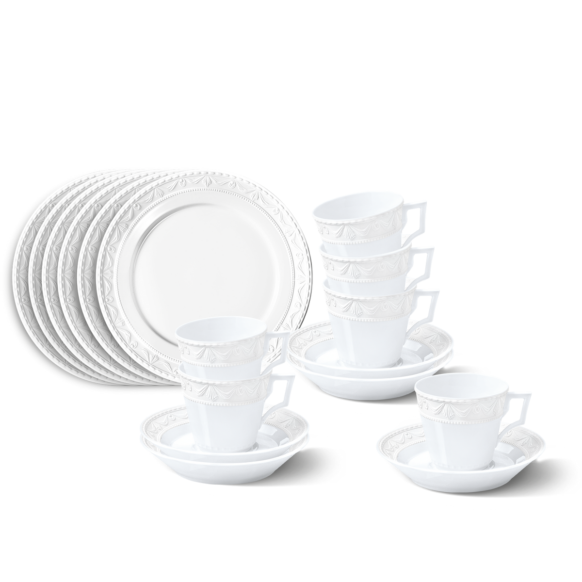 BLANC NOUVEAU breakfast set 18pcs..