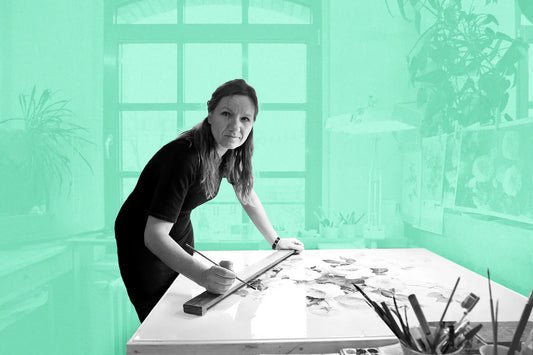 Porzellanmalerin im Wandel der Zeit