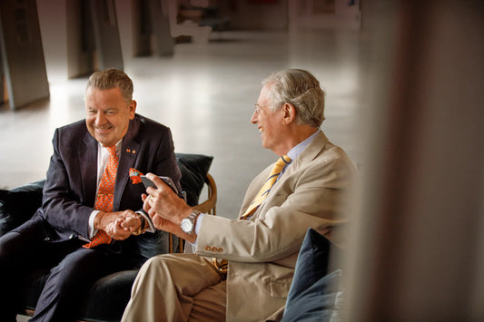 Woltmann meets Wilhelm von Boddien