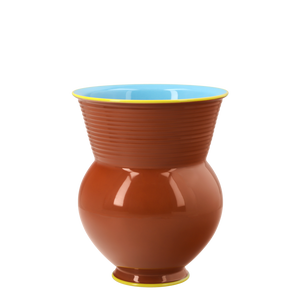 KPM+ Gisbert Pöppler Vase HALLE mit gerilltem Hals