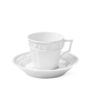 Soucoupe à café et à thé BLANC NOUVEAU