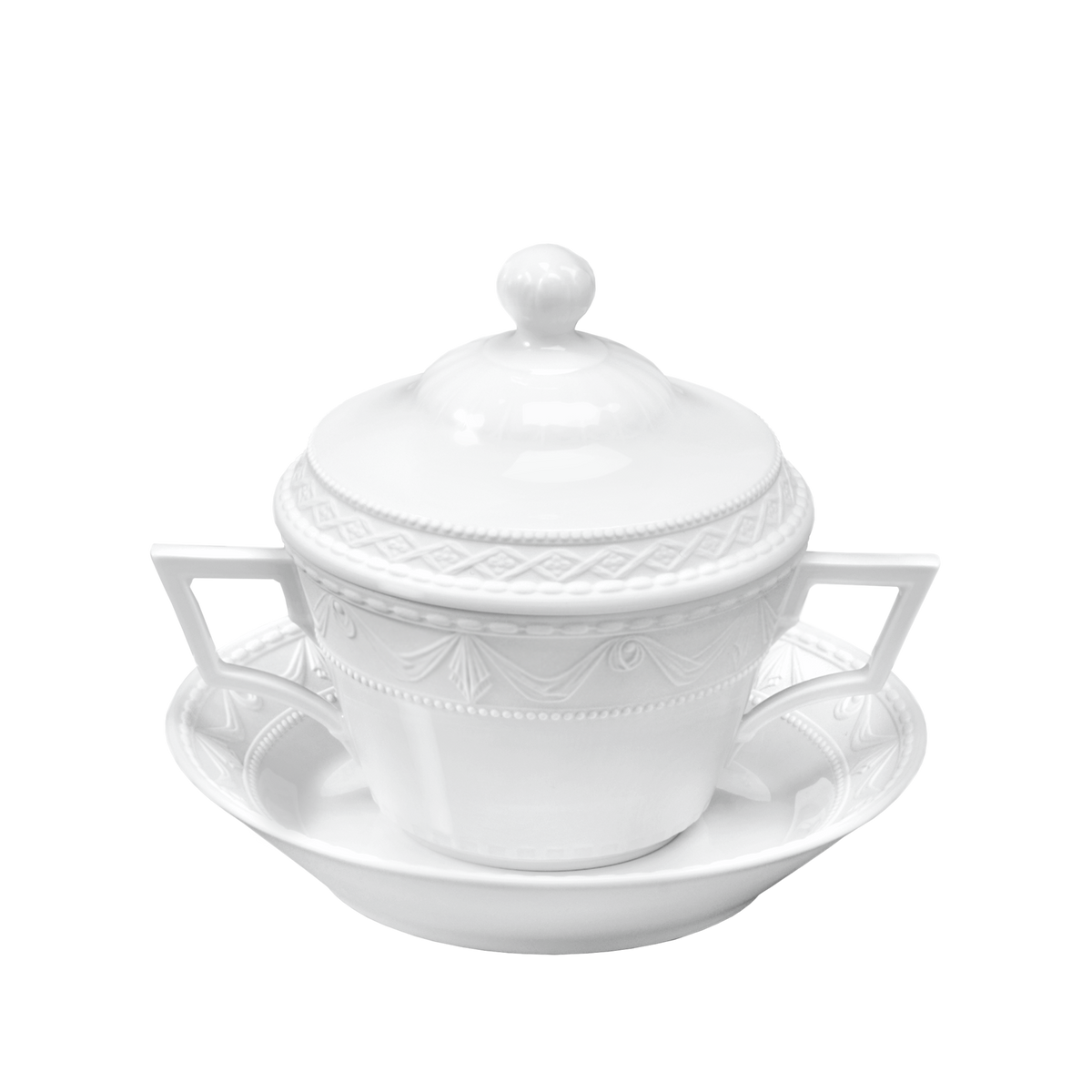 BLANC NOUVEAU Suppentasse Deckel